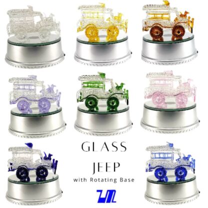 Jeep Glass Figurine Filipinana Home Decor - Image 3