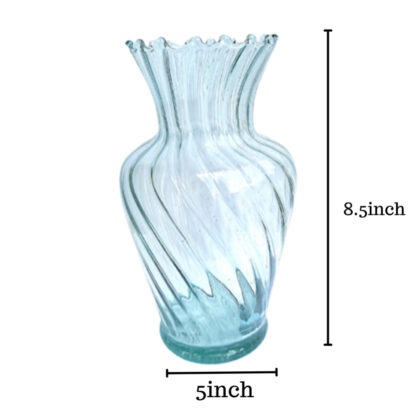 Floor Glass Vase, Tall Vase, Jar Vase GRV - Image 2