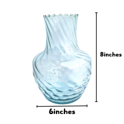 Floor Glass Vase, Tall Vase, Jar Vase GRV - Image 3