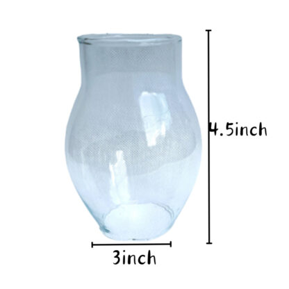 Chimney Glass Vase (Small, Medium Large) - Image 2