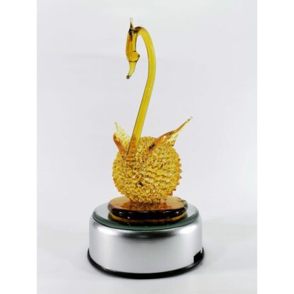 Swan Glass Figurines Home Decor Accents Anniversary Decoration 8 Colors - Image 2