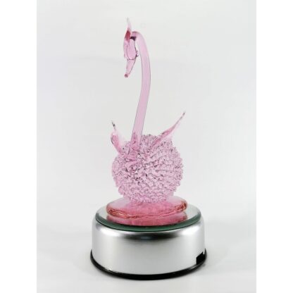 Swan Glass Figurines Home Decor Accents Anniversary Decoration 8 Colors - Image 3