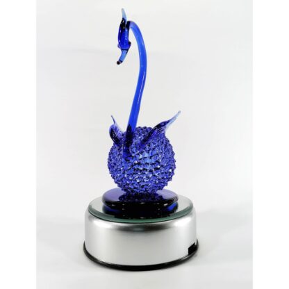 Swan Glass Figurines Home Decor Accents Anniversary Decoration 8 Colors - Image 4