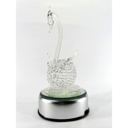 Swan Glass Figurines Home Decor Accents Anniversary Decoration 8 Colors - Image 7