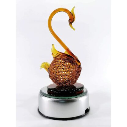 Swan Glass Figurines Home Decor Accents Anniversary Decoration 8 Colors - Image 9