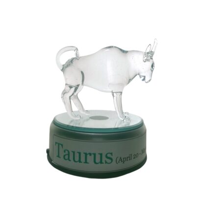 Taurus Bull Zodiac Sign Glass Figurine Horoscope Collection - Image 6