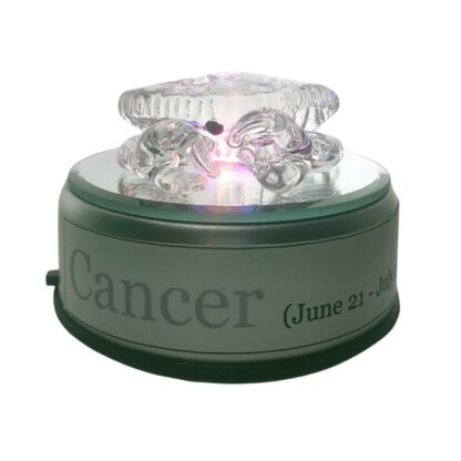 Cancer Horoscope Zodiac Sign Glass Figurine - Image 6