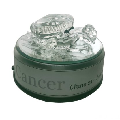 Cancer Horoscope Zodiac Sign Glass Figurine - Image 7