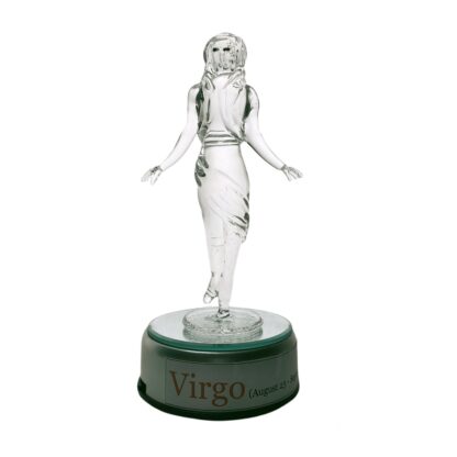 Virgo Virgin Zodiac Sign Glass Figurine Horoscope Collection - Image 7