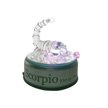 Scorpio Zodiac Sign Glass Figurine Horoscope Collection - Image 2