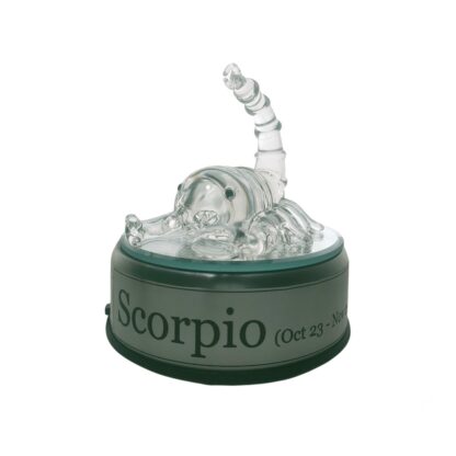 Scorpio Zodiac Sign Glass Figurine Horoscope Collection - Image 3