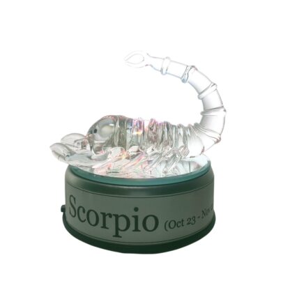 Scorpio Zodiac Sign Glass Figurine Horoscope Collection - Image 5