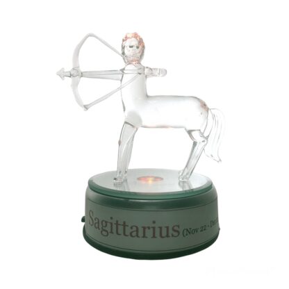 Sagittarius Archer Zodiac Sign Glass Figurine Horoscope Collection - Image 3