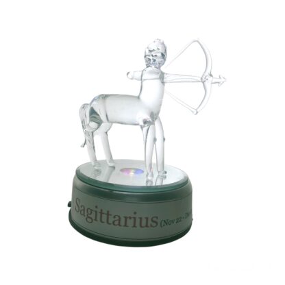 Sagittarius Archer Zodiac Sign Glass Figurine Horoscope Collection - Image 4