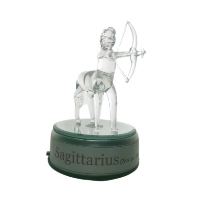 Sagittarius Archer Zodiac Sign Glass Figurine Horoscope Collection - Image 8