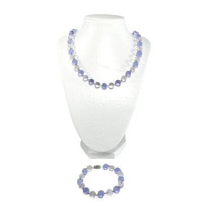 Liman Glass Beads Necklace For Women with Bracelet Set - Image 7