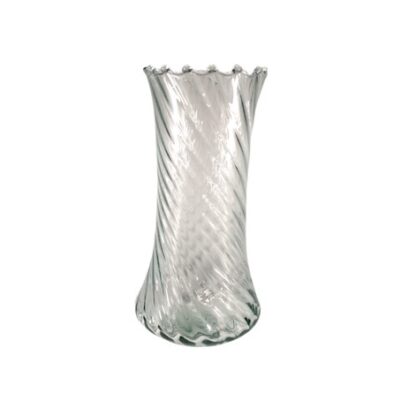 Tall Glass Flower Vase Transparent LGV 002